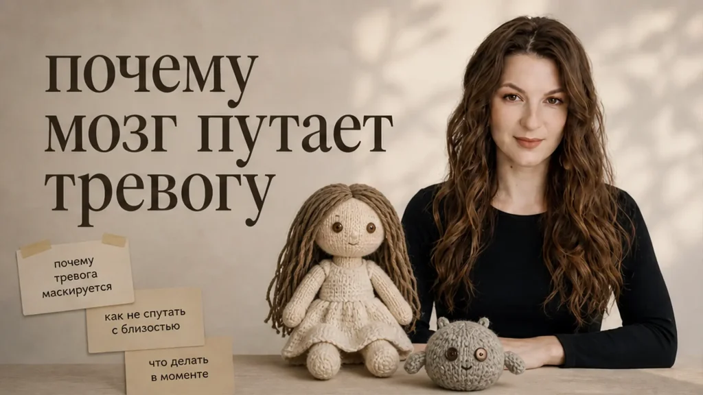 Почему мозг путает тревогу с любовью?
