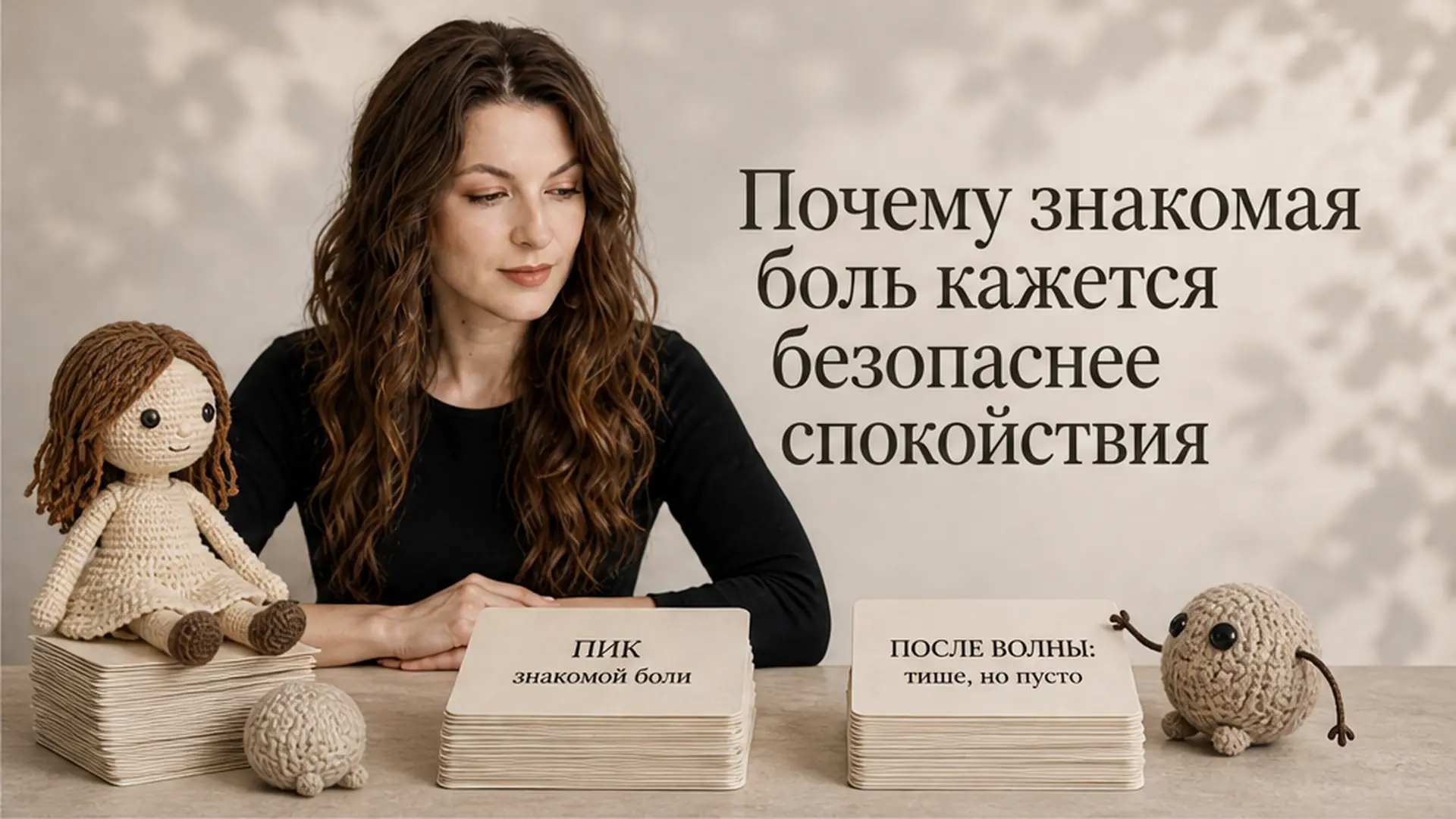 Почему знакомая боль кажется безопаснее спокойствия