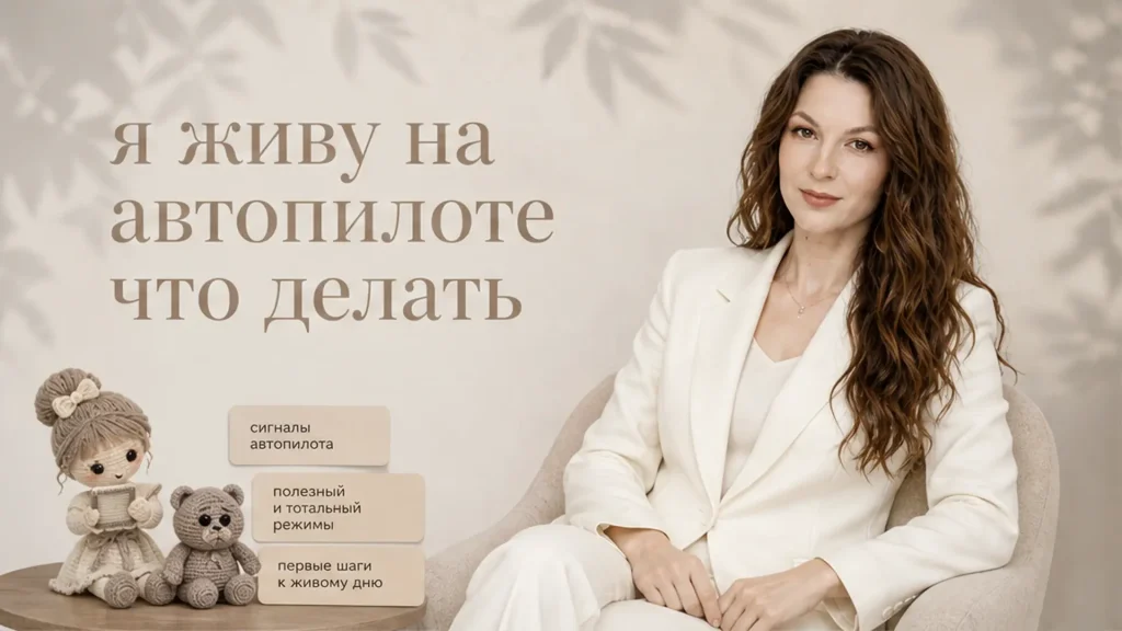 Я живу на автопилоте: что делать, чтобы снова чувствовать день
