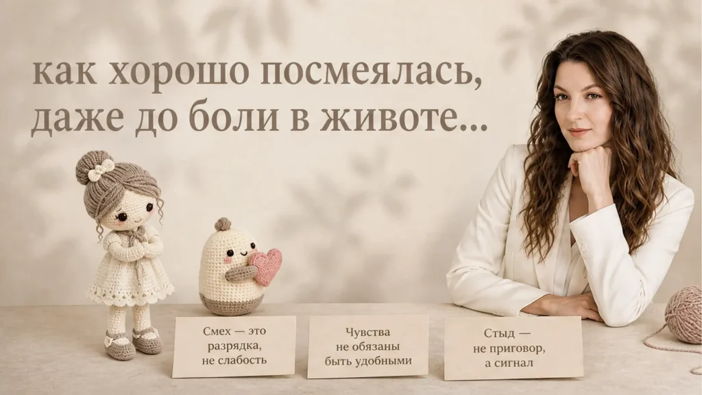 Как хорошо посмеялась до боли в животе – а завтра слёзы: что делать