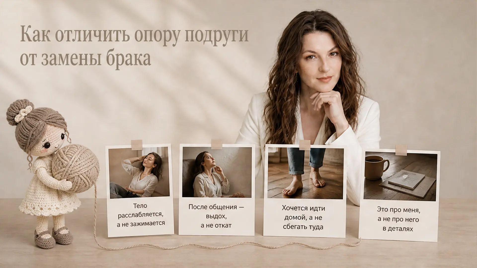 Как отличить опору подруги от замены брака