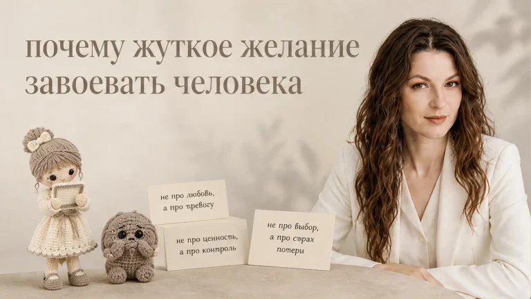 Почему возникает такое жуткое желание завоевать человека, которому вы не нужны?