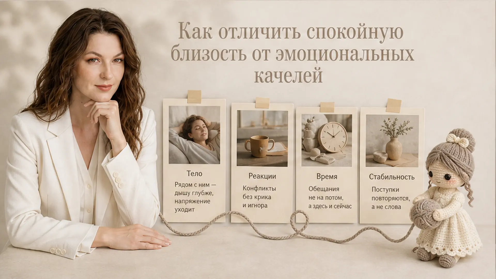 Как отличить спокойную близость от эмоциональных качелей