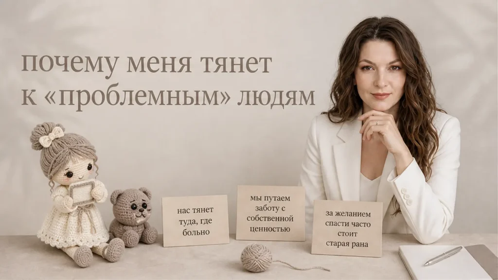 Почему меня тянет к «проблемным» людям