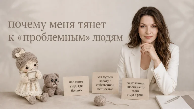 Почему меня тянет к «проблемным» людям