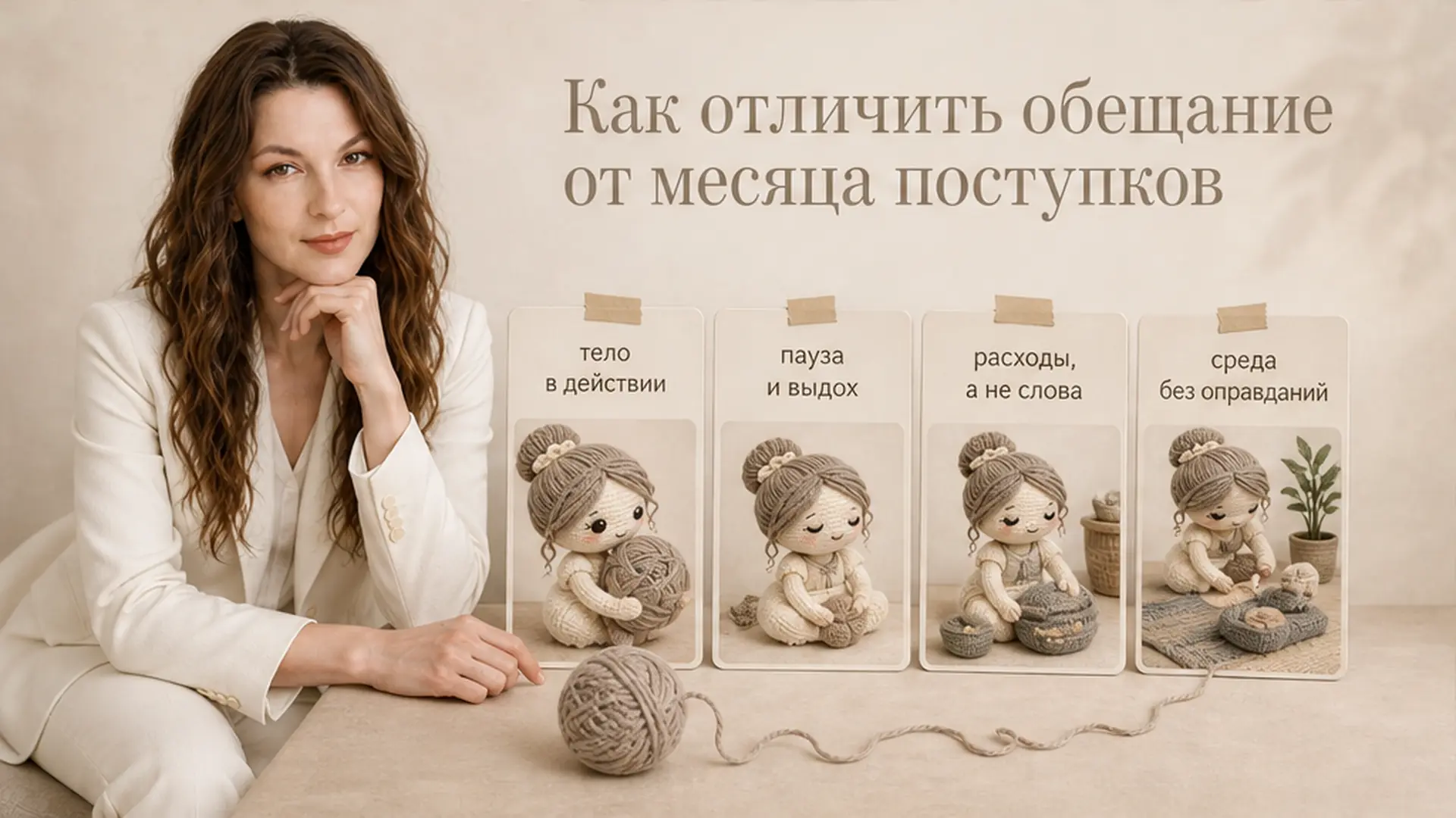 Как отличить обещание от месяца поступков