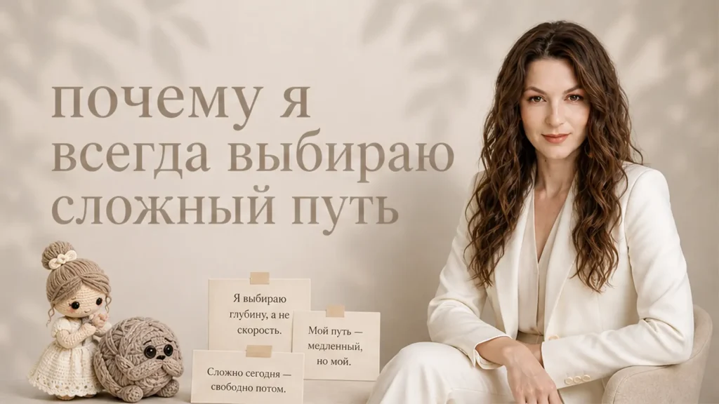 Почему я всегда выбираю сложный путь?
