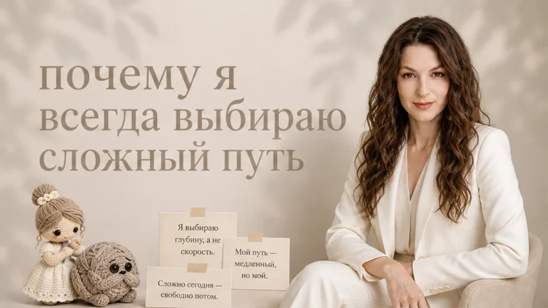Почему я всегда выбираю сложный путь?