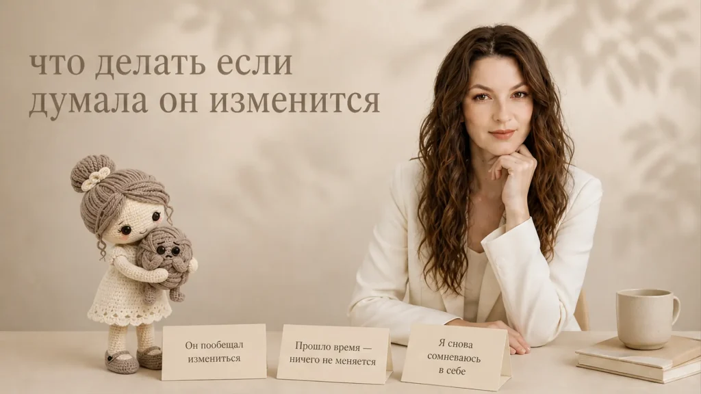 Что делать, если ты думала, что он изменится…