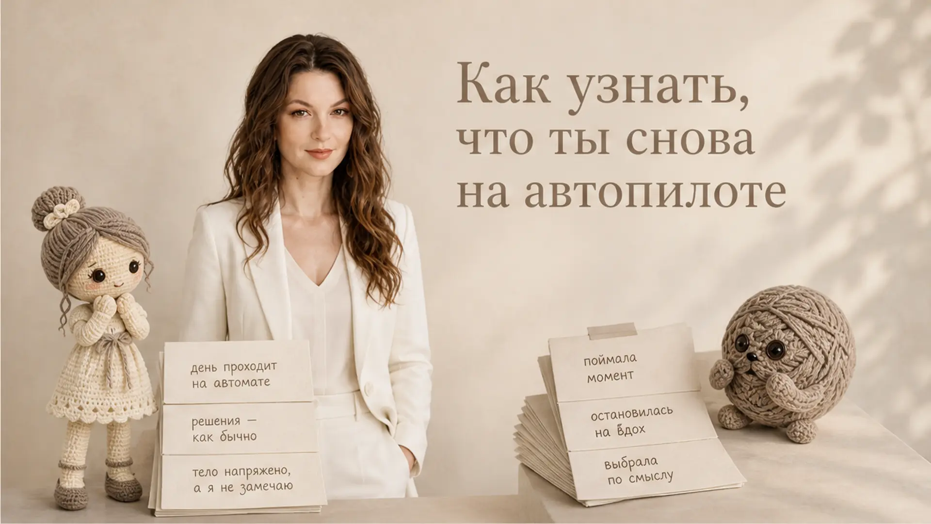 Как узнать, что ты снова на автопилоте
