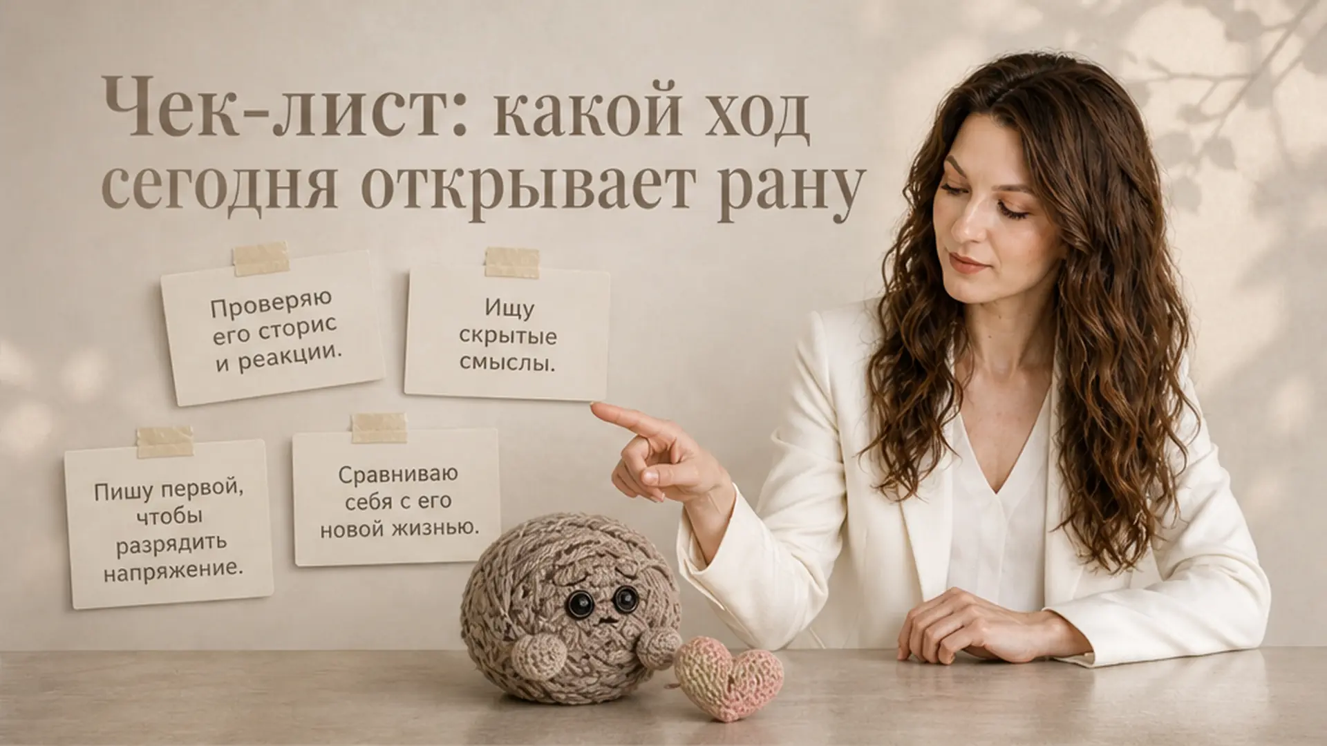 Чек-лист: какой ход сегодня открывает рану