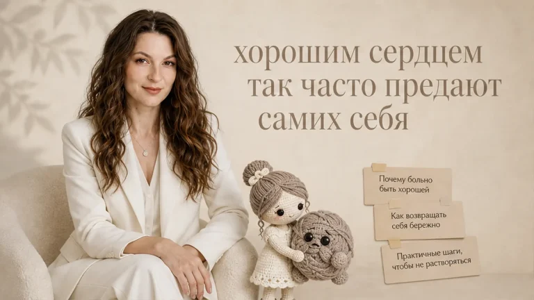 Почему люди с хорошим сердцем так часто предают самих себя