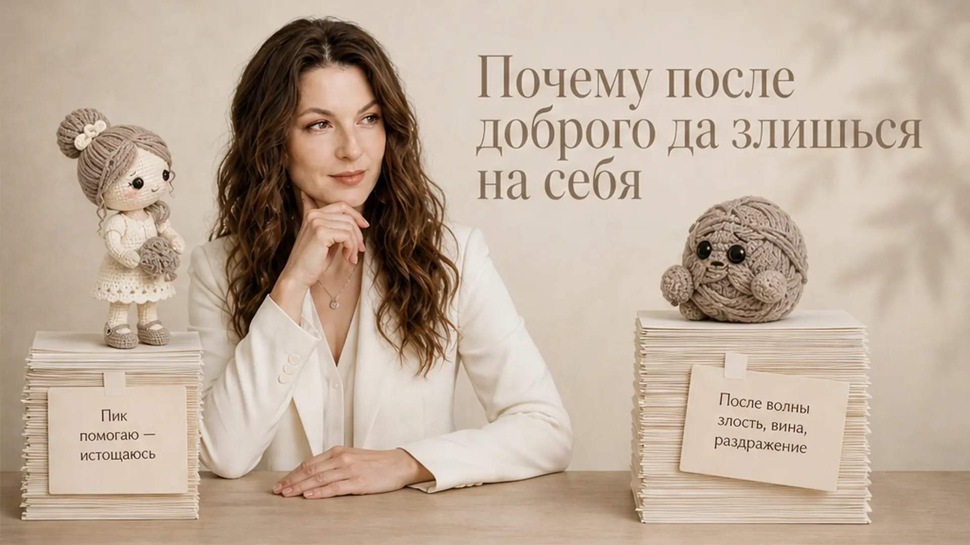 Почему после доброго да злишься на себя