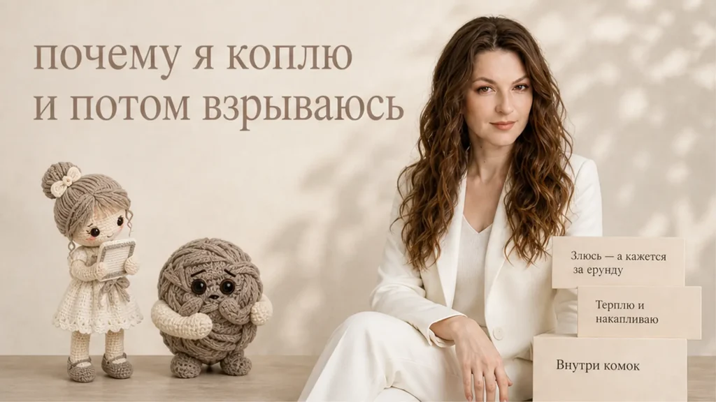Почему я коплю и потом взрываюсь